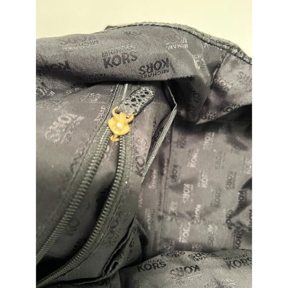 Large Black‎ Michael Kors Bag With  Straps, Buckles & many pockets - Picture 16 of 16